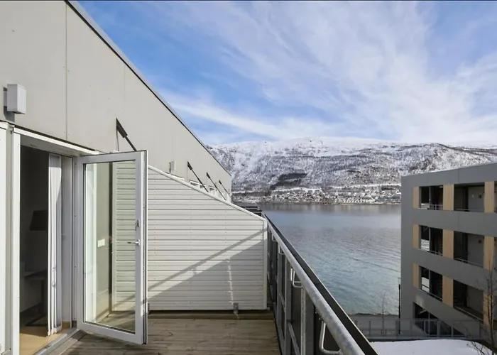 Sentral Toppleilighet 公寓 特罗姆瑟