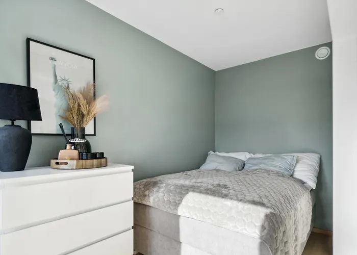 公寓 Sentral Toppleilighet